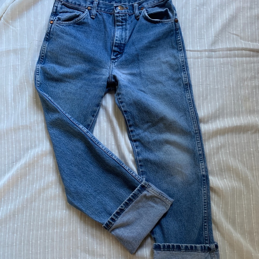 Vintage Wranglers in Perfect Wash